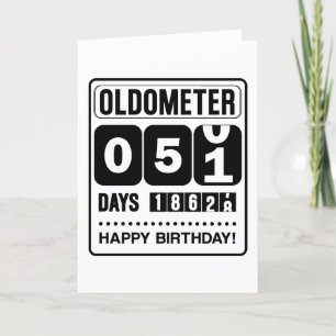 De Remerciements 51e Anniversaire Carte Oldometer