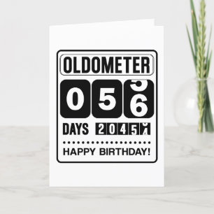 De Remerciements 56e Anniversaire Carte Oldometer