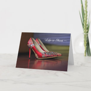 DE REMERCIEMENTS ACHETEZ LA CARTE ENCOURAGEMENT/AMI CHAUSSURES