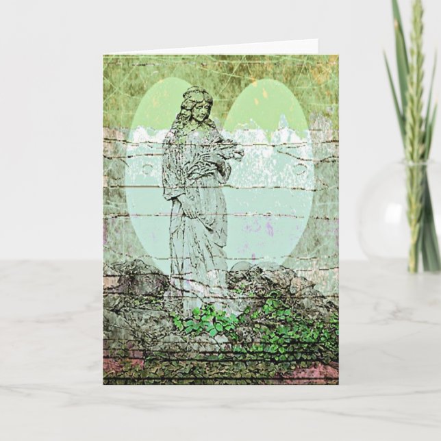 De Remerciements Angel Bouquet Toutes les occasions Carte (Devant)