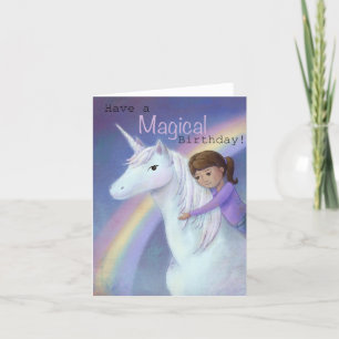 De Remerciements Ayez une carte d'anniversaire magique
