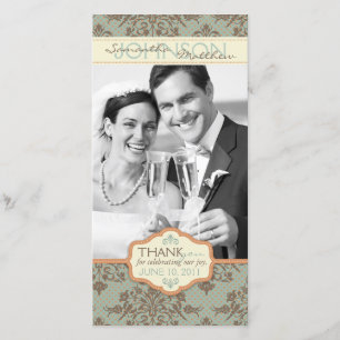 De Remerciements Baisers à papillon Carte photo antique TY