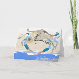 De Remerciements Belle carte Crabe que vous pouvez personnaliser
