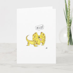 De Remerciements Bonjour - Carte Dragon Portée