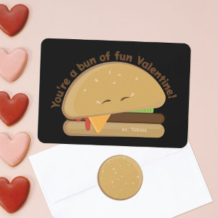 De Remerciements Bonne carte Cheeseburger pour enfants pour la Sain