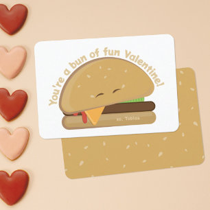 De Remerciements Bonne carte Cheeseburger pour enfants pour la Sain