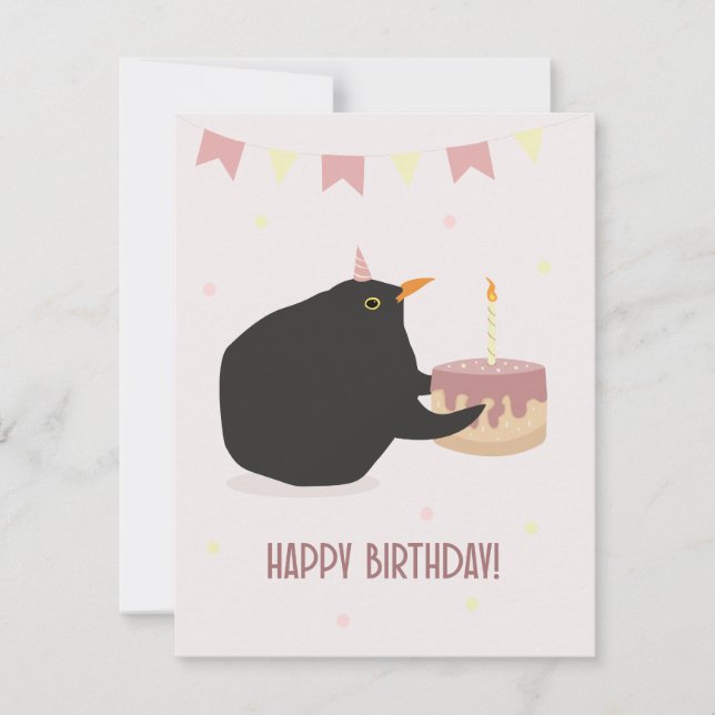 De Remerciements Bonne carte d'anniversaire (Devant)