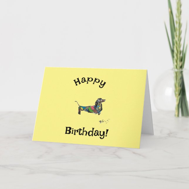 De Remerciements Bonne carte d'anniversaire (Devant)