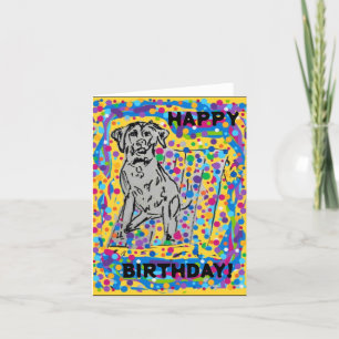 De Remerciements Bonne carte d'anniversaire vierge