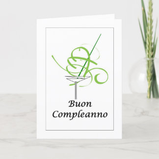 De Remerciements Buon Compleanno - Joyeux anniversaire en carte ita