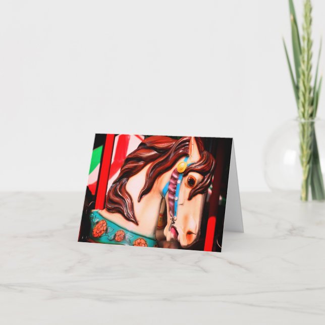 De Remerciements Carrousel à vapeur silencieux - Carte à billets vi (Devant)