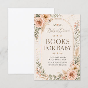 De Remerciements Carte à insérer Baby in Bloom Books for Baby
