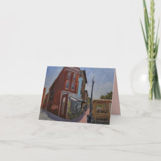 De Remerciements Carte Art Cafe Town