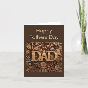 De Remerciements Carte automobile DAD Wood Mechanic