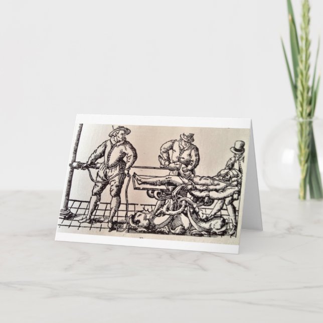 De Remerciements Carte blanche pour les premiers orthopédiques (Devant)