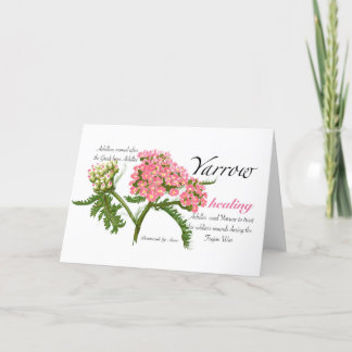 De Remerciements Carte blanche Yarrow