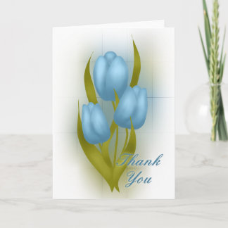 De Remerciements Carte bleue