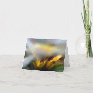De Remerciements Carte bleue à fleurs en hausse