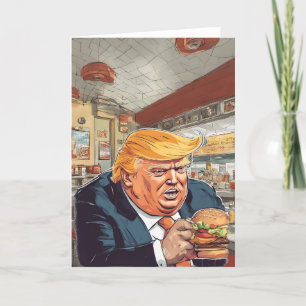 De Remerciements Carte Burger Man