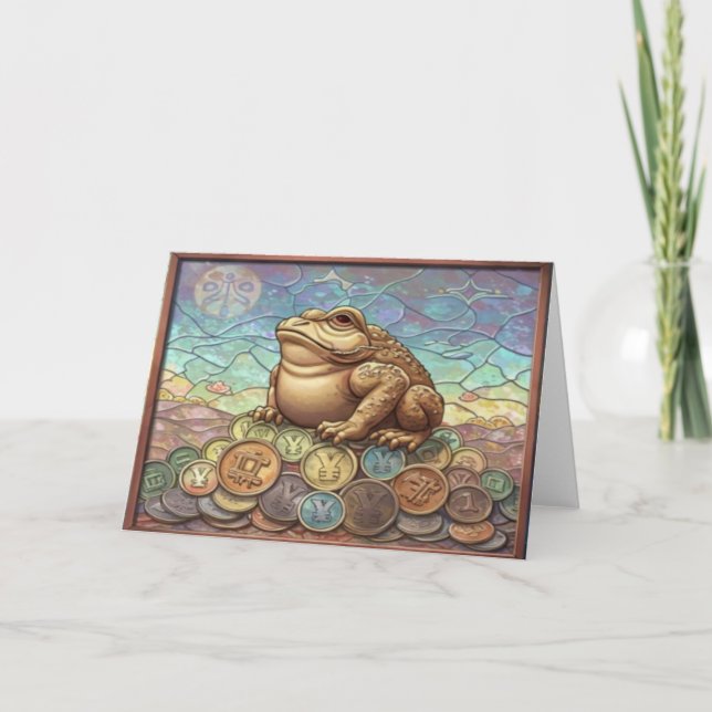De Remerciements Carte cadeau Lucky Frog (Devant)