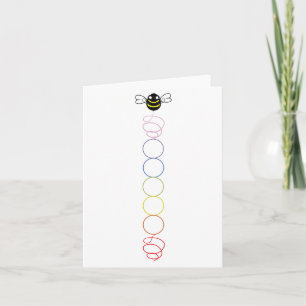 De Remerciements Carte Chakra Spiral Note (Vierge à l'intérieur)