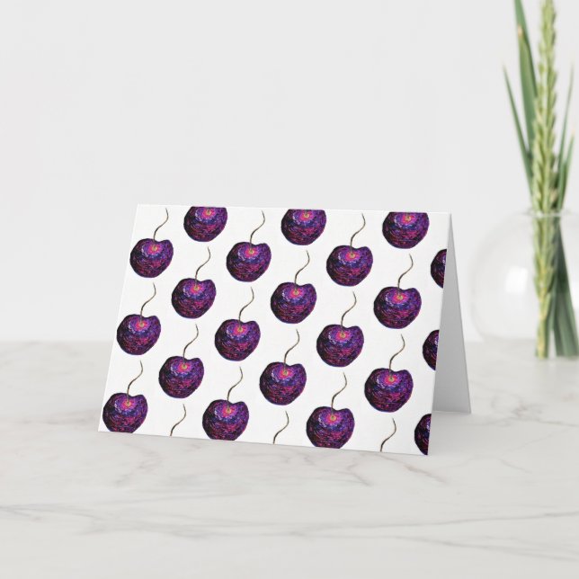 De Remerciements Carte Cherry Cherry Note<Blank Inside> (Devant)