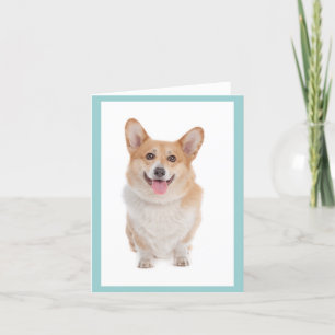 De Remerciements Carte Corgi (Pembroke Welsh)