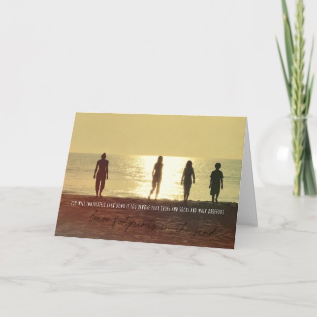 De Remerciements Carte d'accueil SLEVER STROLL (Devant)