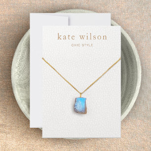 De Remerciements Carte d'affichage en cuir blanc (image)