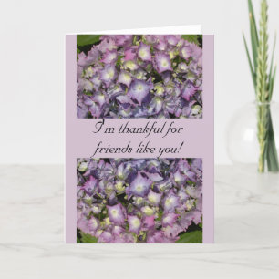 De Remerciements Carte d'amitié