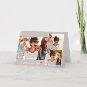 De Remerciements Carte d'amitié moderne avec photos