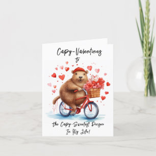 De Remerciements Carte d'amour Capybara