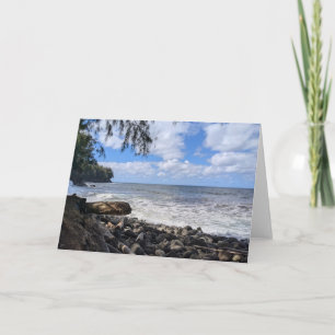 De Remerciements carte d'amour hawaïenne