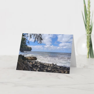 De Remerciements carte d'amour hawaïenne