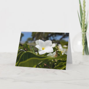 De Remerciements carte d'amour hawaïenne