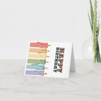 De Remerciements Carte d'anniversaire