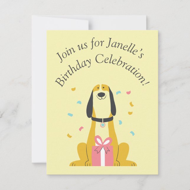 De Remerciements Carte d'anniversaire à plat (Devant)