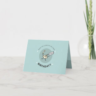 De Remerciements Carte d'anniversaire  Avoir une chellabration