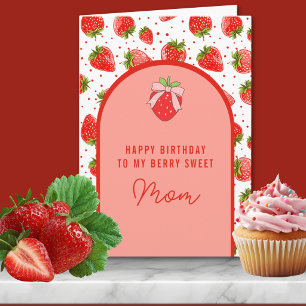 De Remerciements Carte d'anniversaire Berry Sweet