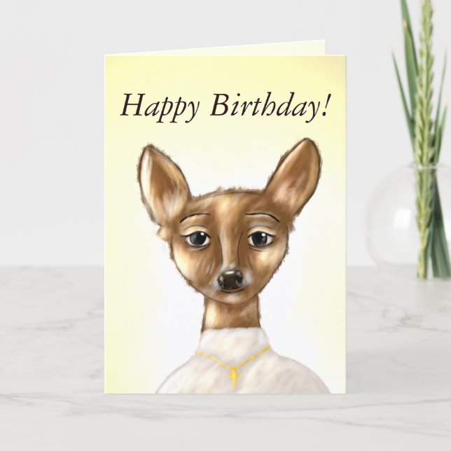 De Remerciements Carte d'anniversaire chrétienne (Devant)