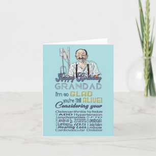 De Remerciements Carte d'anniversaire drôle et sarcastique pour gra