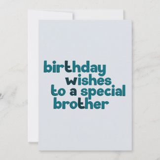 De Remerciements Carte d'anniversaire drôle pour frère | Carte d'an