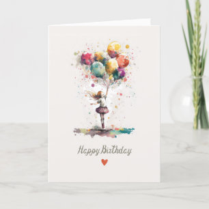 De Remerciements Carte d'anniversaire magique pour une fille magiqu