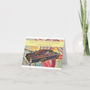 De Remerciements Carte d'anniversaire personnalisable pour enfants 