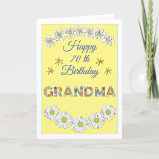 De Remerciements Carte d'anniversaire personnalisée Grandma