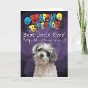 De Remerciements Carte d'anniversaire personnalisée Meilleur oncle 