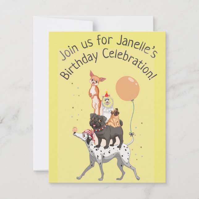 De Remerciements Carte d'anniversaire plate (Devant)