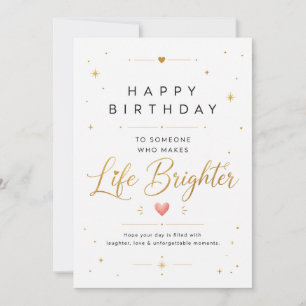 De Remerciements Carte d'anniversaire pour ami Carte d'anniversai