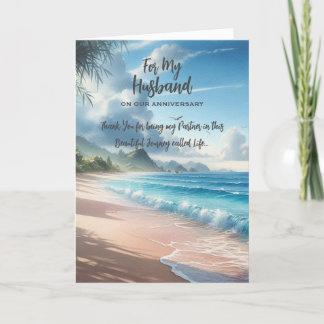 De Remerciements Carte d'anniversaire pour mon mari