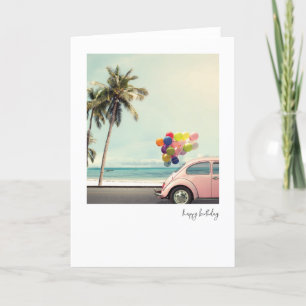 De Remerciements Carte d'anniversaire Retro Happy